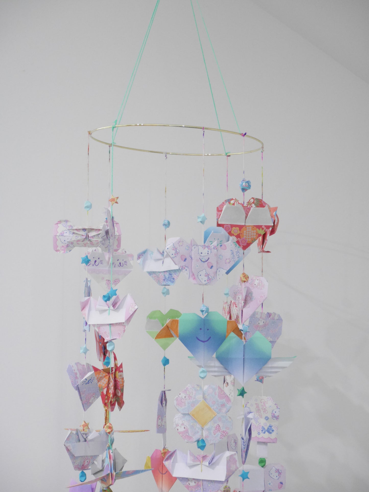 [Folded Love] Handmade Origami Mobile - Wind Chime