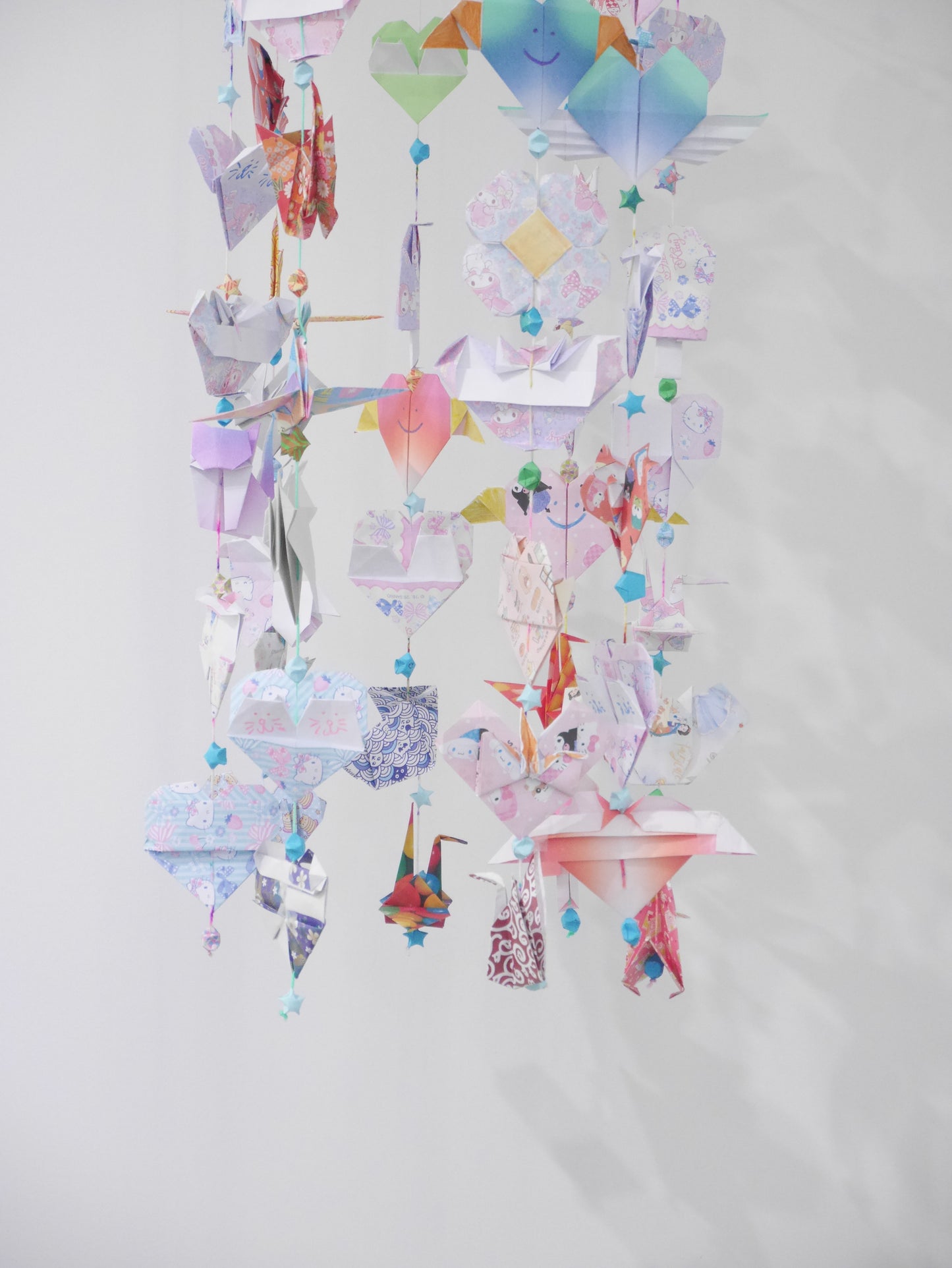 [Folded Love] Handmade Origami Mobile - Wind Chime