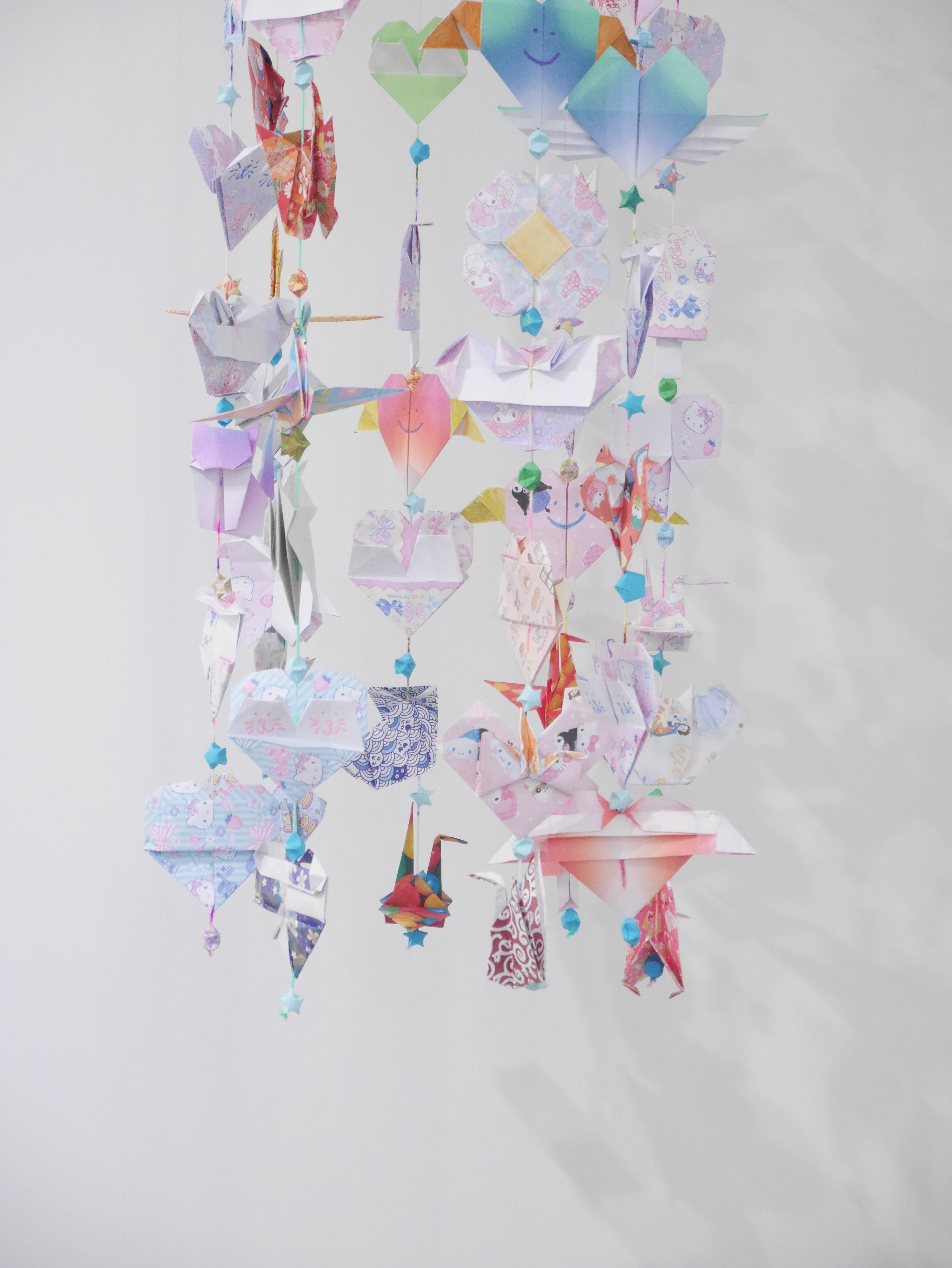 [Folded Love] Handmade Origami Mobile - Wind Chime