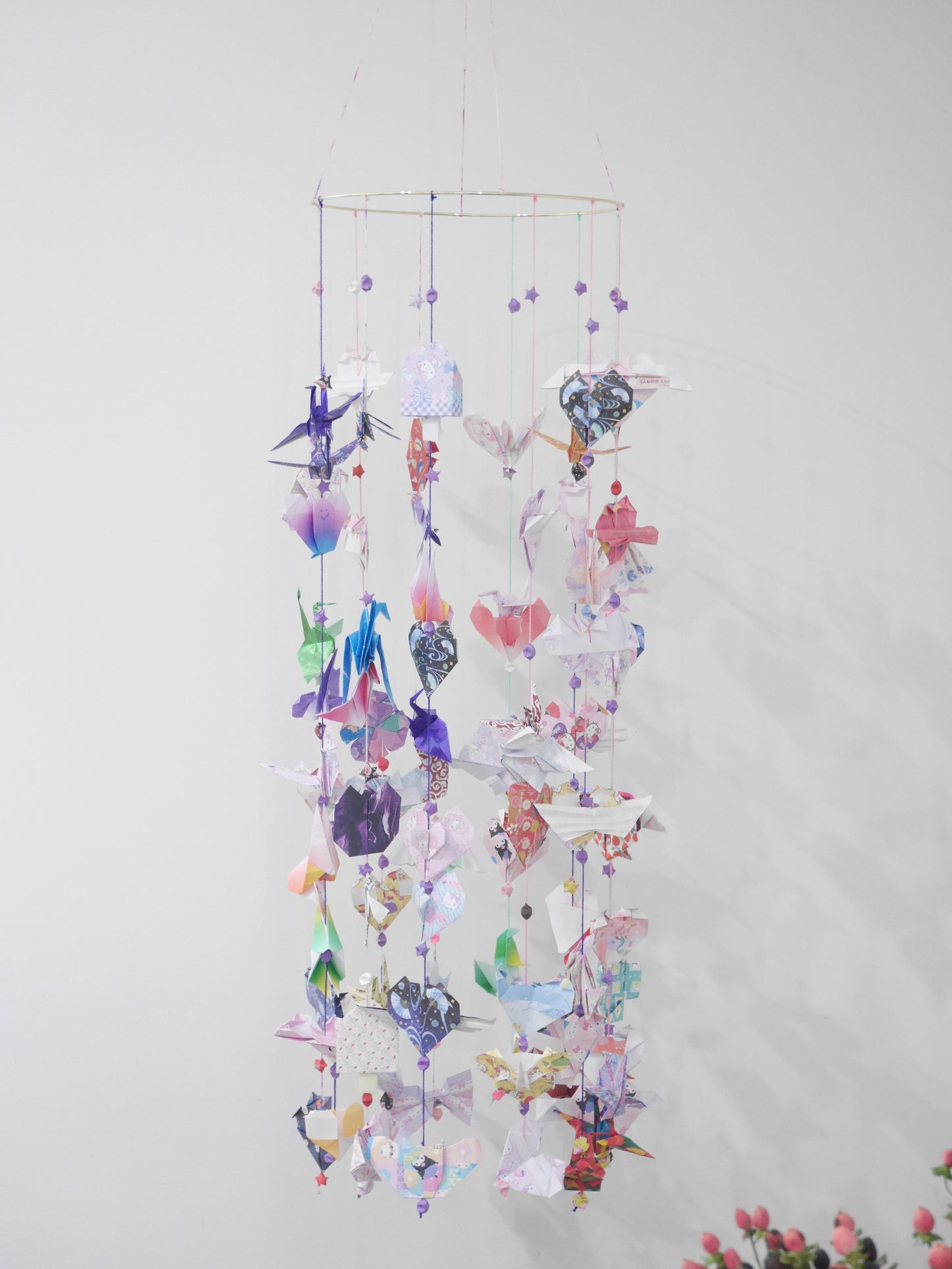 [Folded Love] Handmade Origami Mobile - Wind Chime