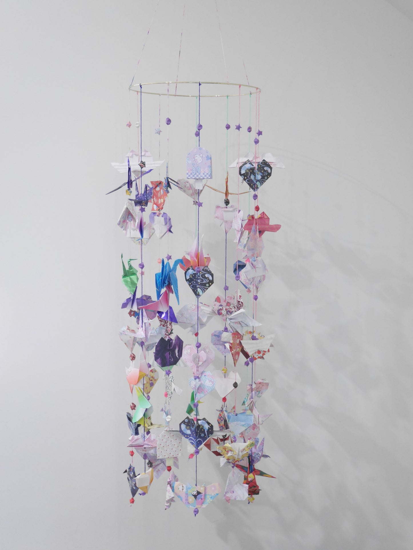 [Folded Love] Handmade Origami Mobile - Wind Chime
