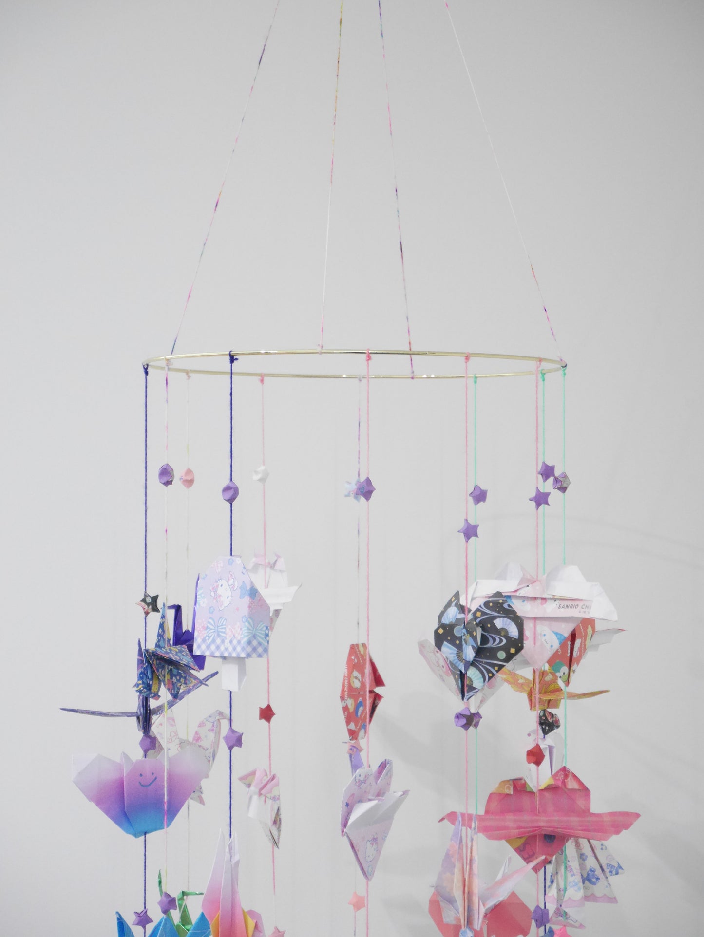 [Folded Love] Handmade Origami Mobile - Wind Chime