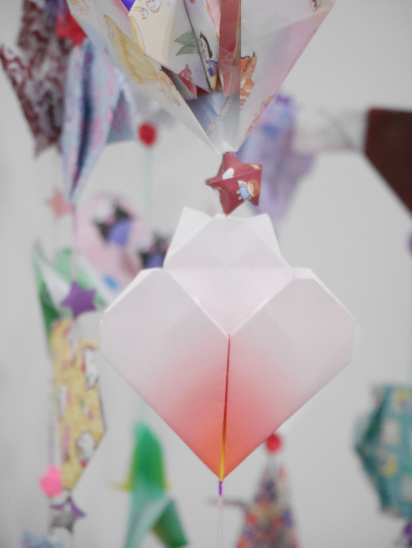 [Folded Love] Handmade Origami Mobile - Wind Chime
