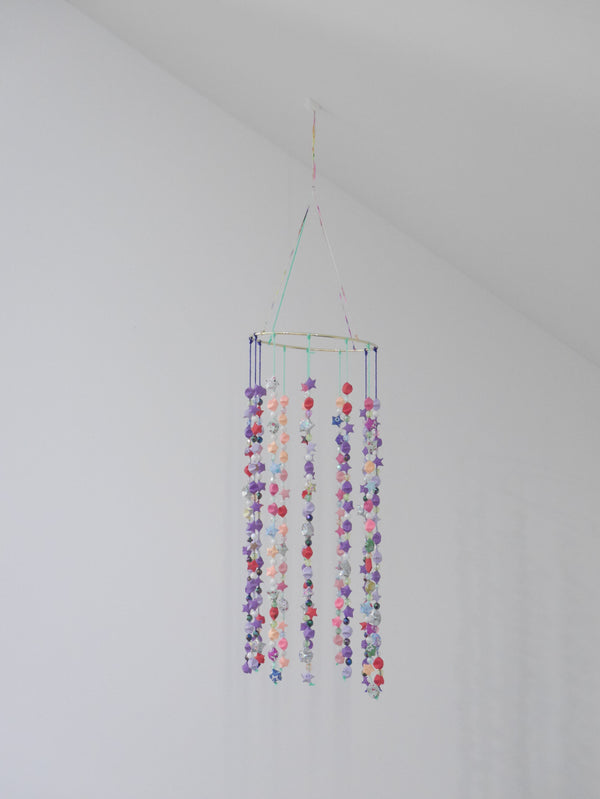 Origami Wind Chimes - Lavender Lullaby