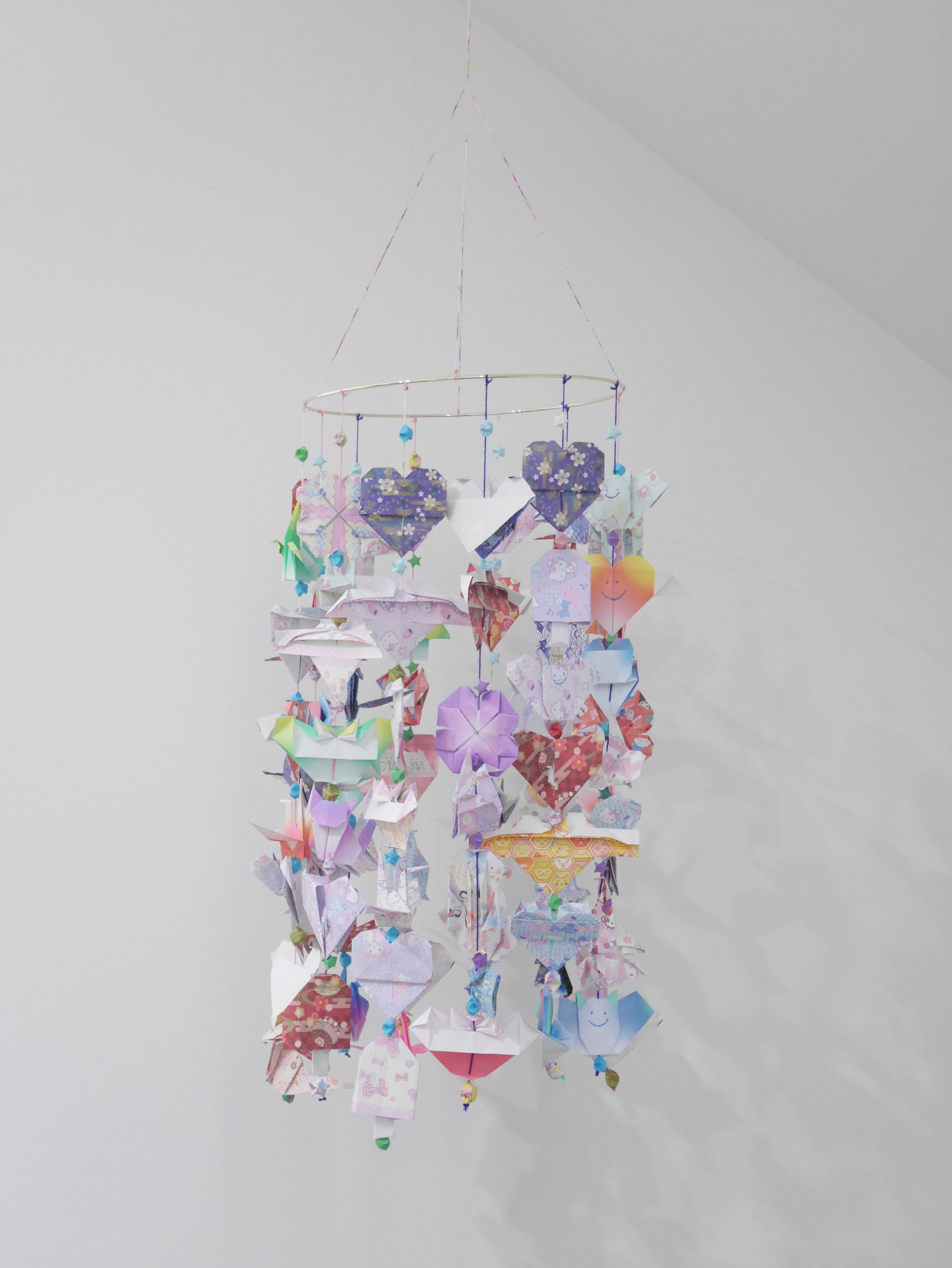 [Folded Love] Handmade Origami Mobile - Wind Chime