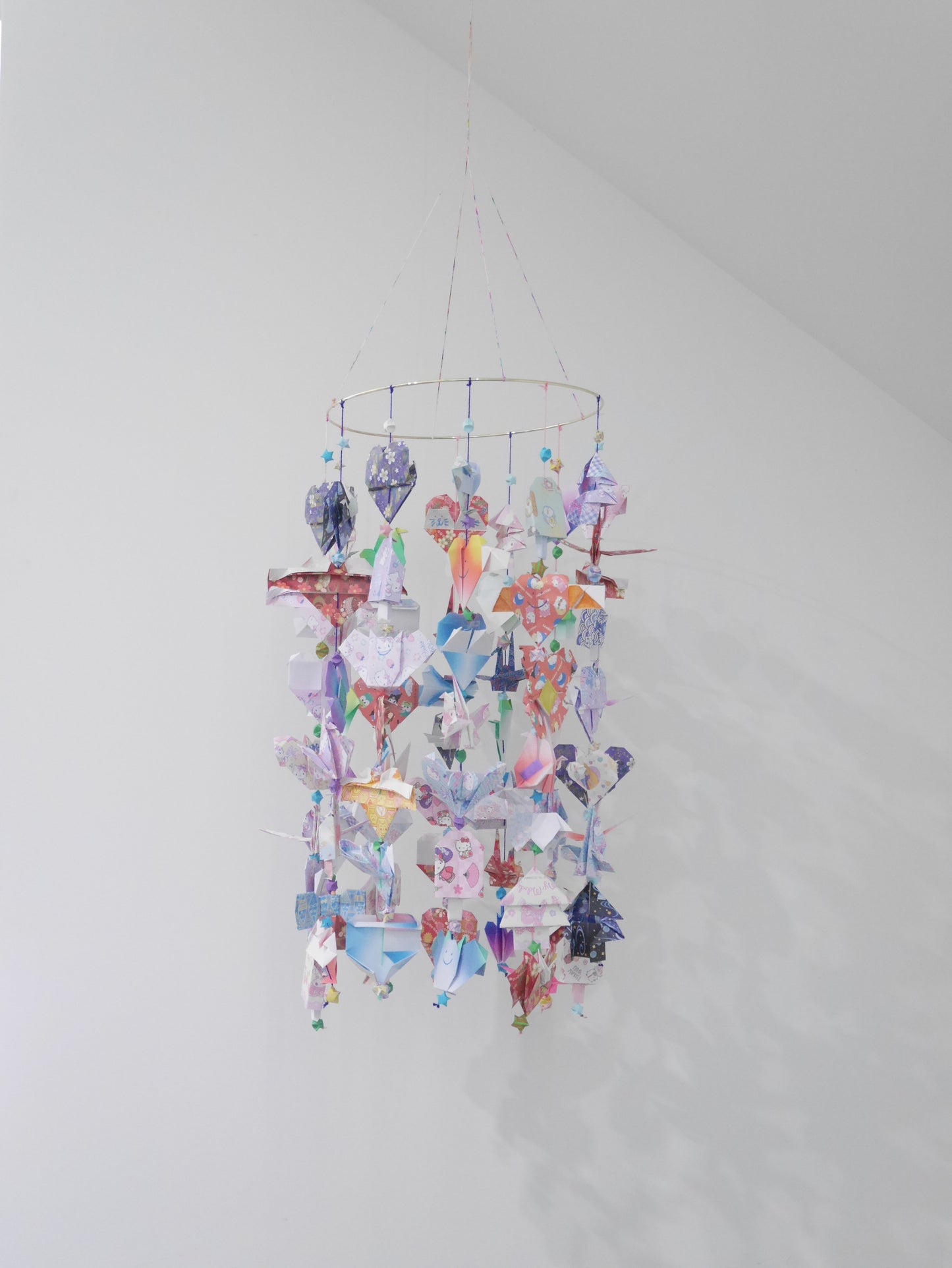[Folded Love] Handmade Origami Mobile - Wind Chime