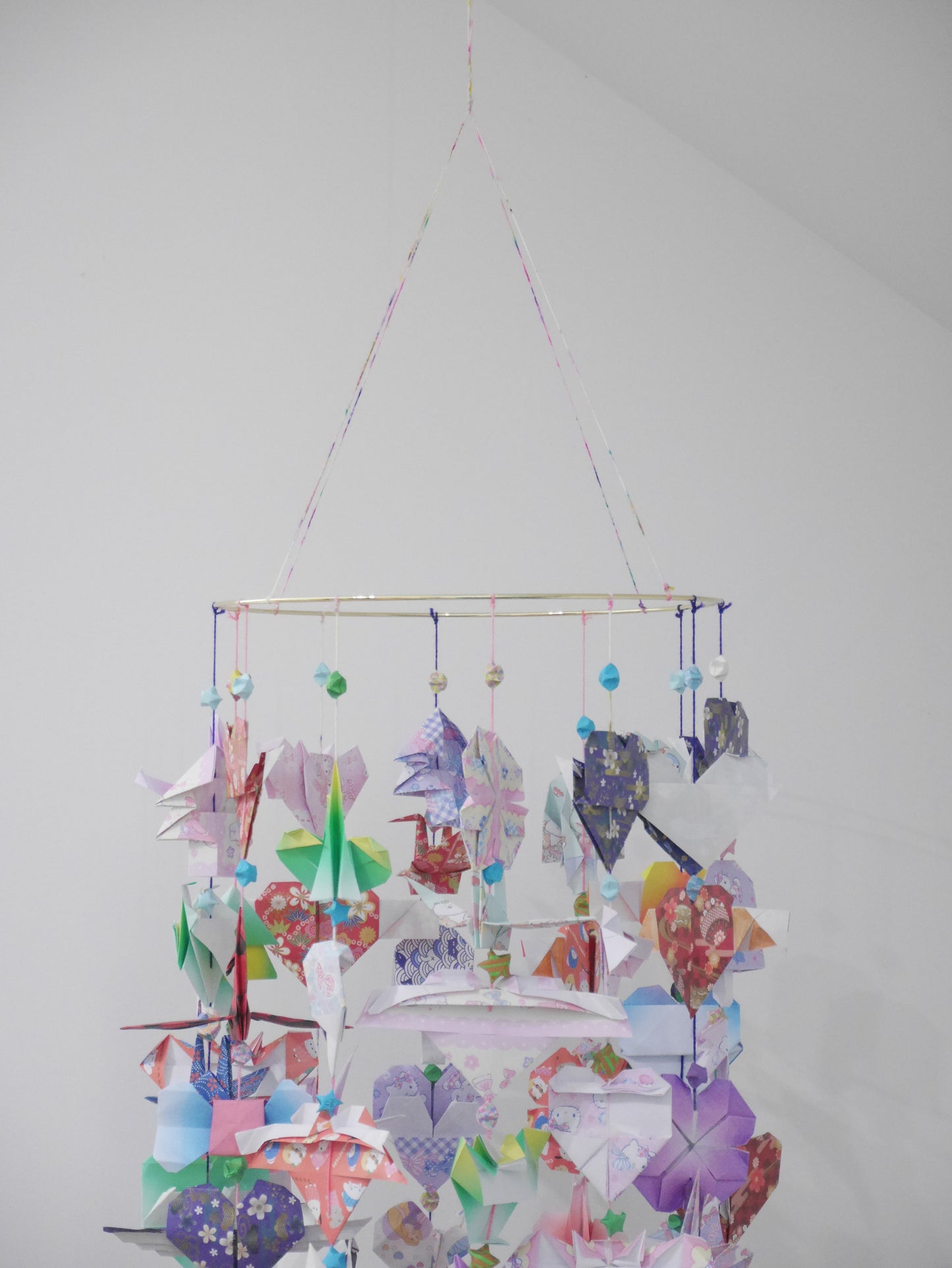 [Folded Love] Handmade Origami Mobile - Wind Chime