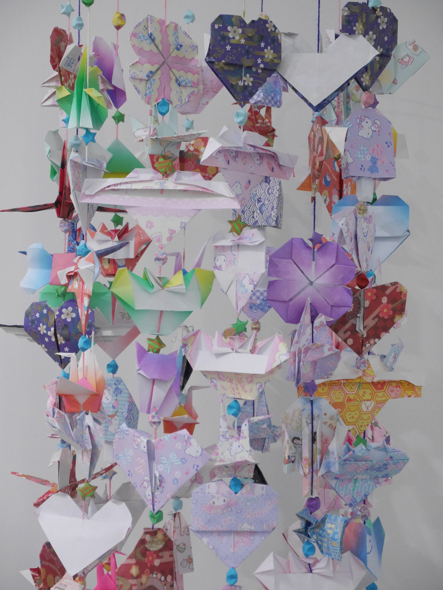 [Folded Love] Handmade Origami Mobile - Wind Chime