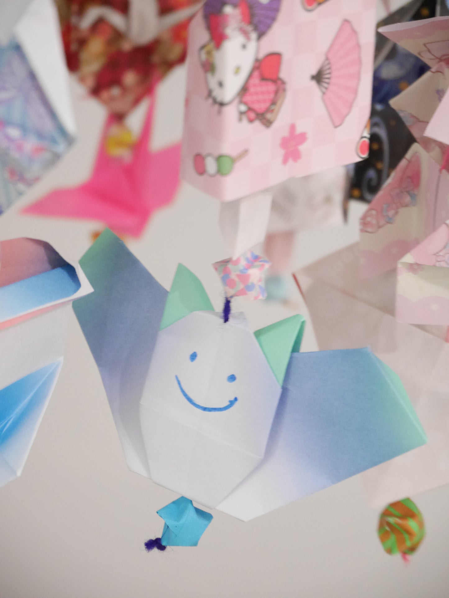 [Folded Love] Handmade Origami Mobile - Wind Chime