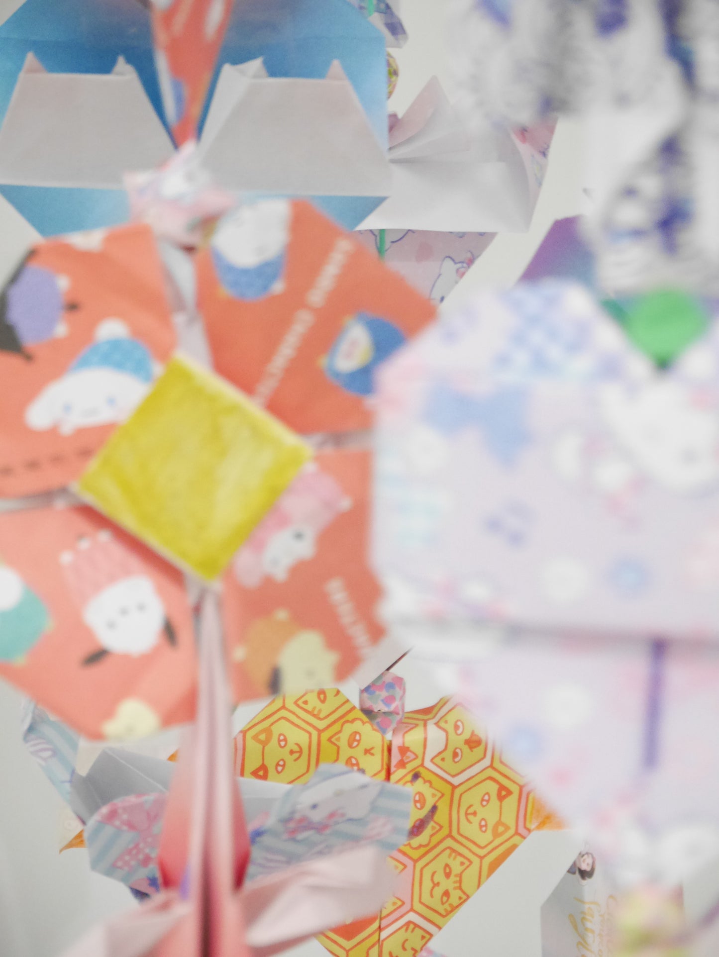 [Folded Love] Handmade Origami Mobile - Wind Chime