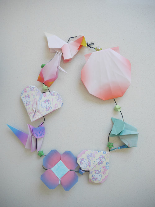 Origami Hawaiian Lei 𓆝𓇼