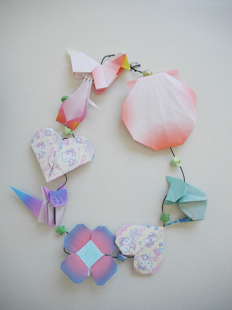 Origami Hawaiian Lei 𓆝𓇼