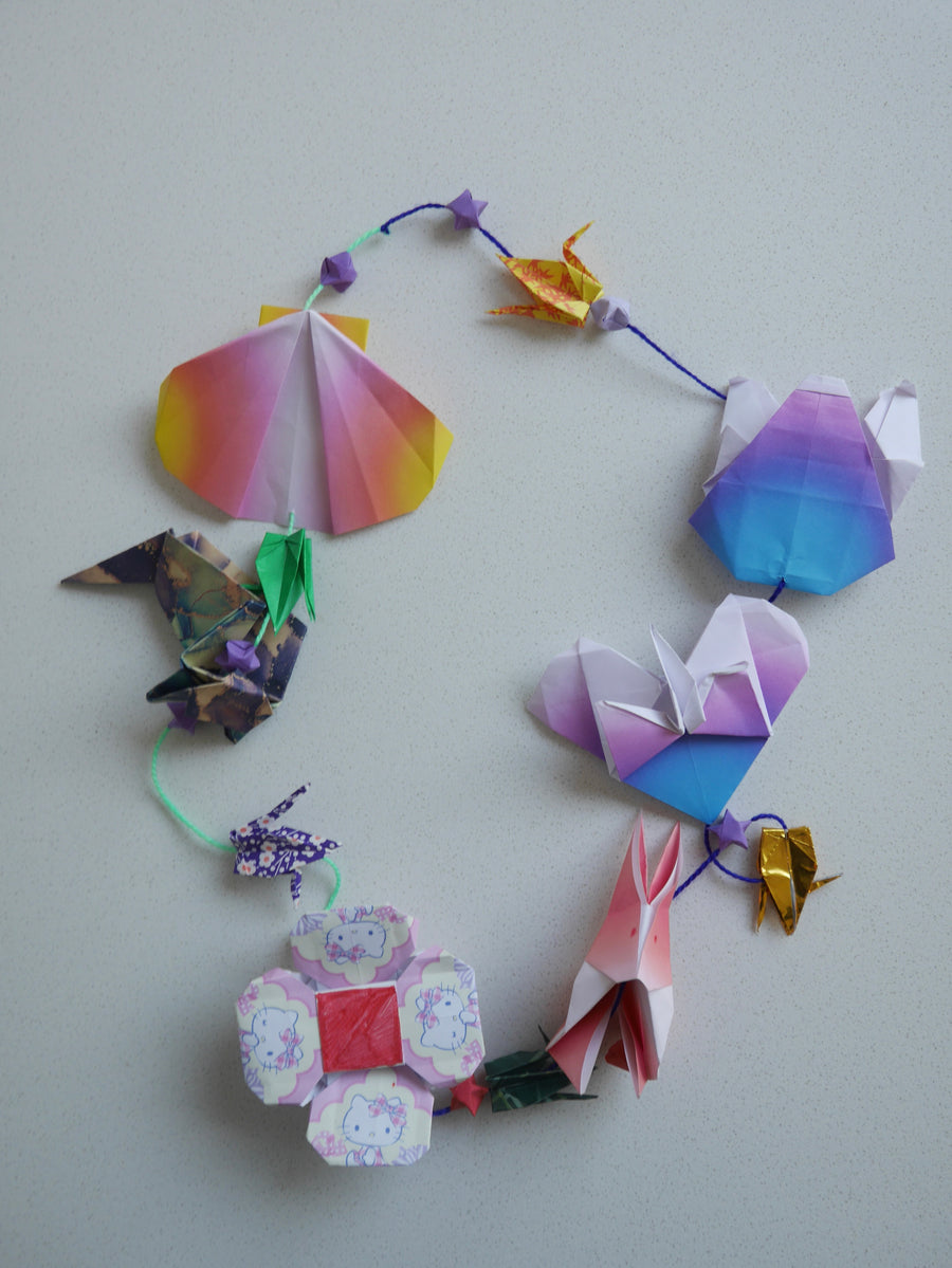 Origami Hawaiian Lei - Small