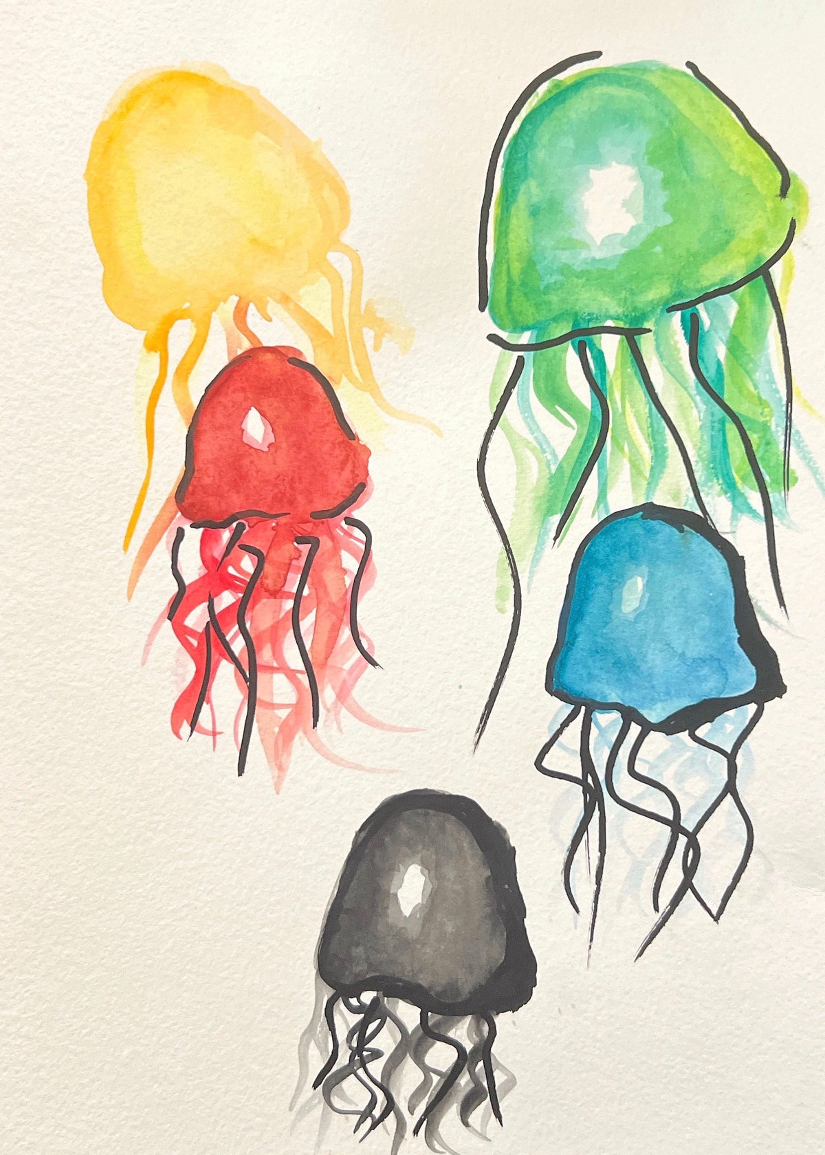 Jellyfish Print